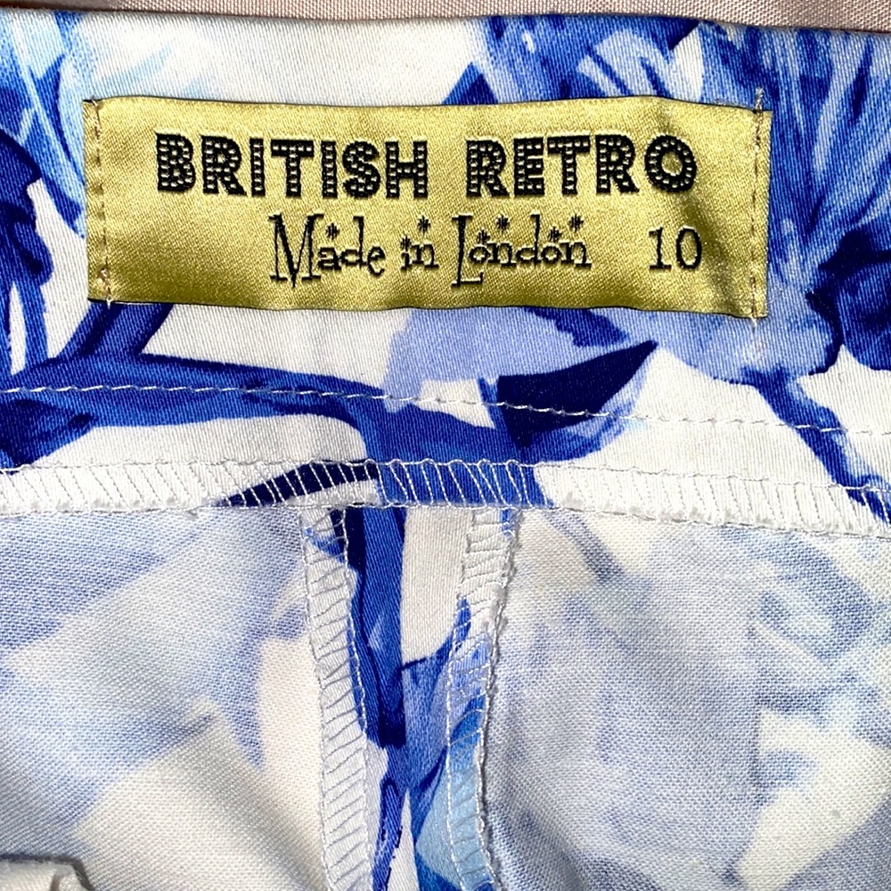 NWT, British Retro dressy shorts size 10 - Picture 3 of 5